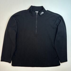 The North Face Black Fleece Quarter Zip Pullover